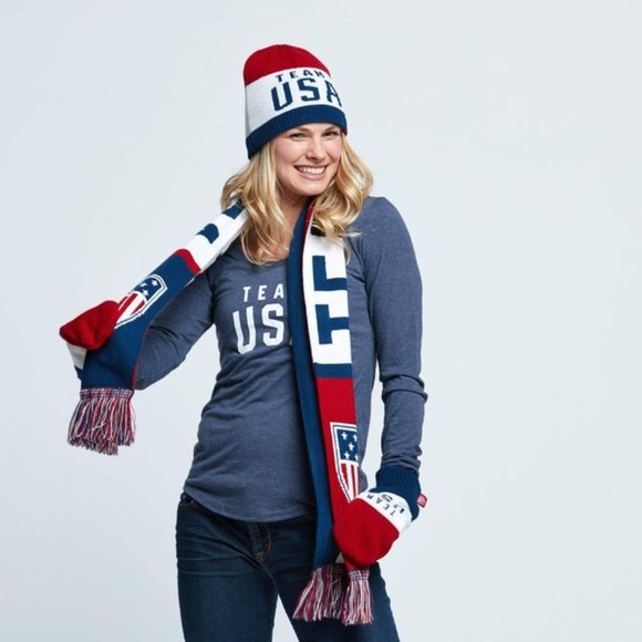 Team USA Jacquard Scarf - Picture 3 of 3